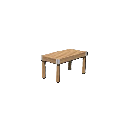 Banchetto in legno- WoodLine 100x50x50cm