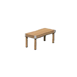 Banchetto in legno- WoodLine 150x50x50cm