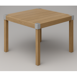 Bancale WoodLine 100x100x70cm
