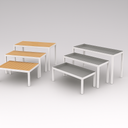 Struttura per tavoli sovrapponibili Indus - 175x78x75cm