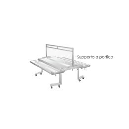Supporto a portico per Tabl'Easy altezza regolabile 205x(80-110)cm
