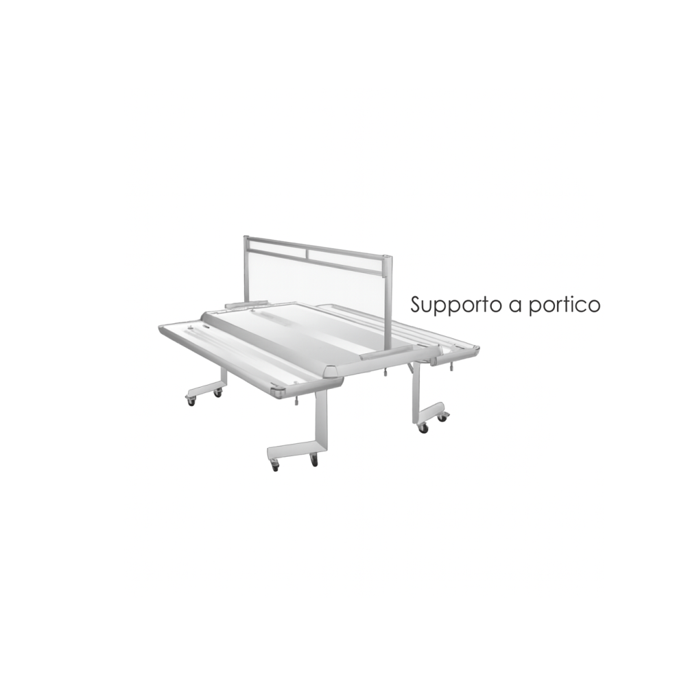 Supporto a portico per Tabl'Easy altezza regolabile 205x(80-110)cm
