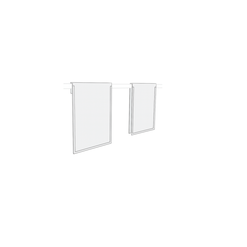 Porta prezzo formato A5 verticale