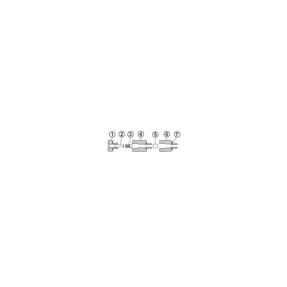 Ugello Ottone/acciaio inox