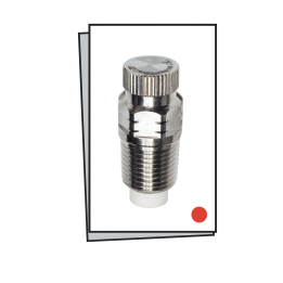 TCN 1/8" NPT Ugello ripulibile in acciaio inox con deflettore estraibile