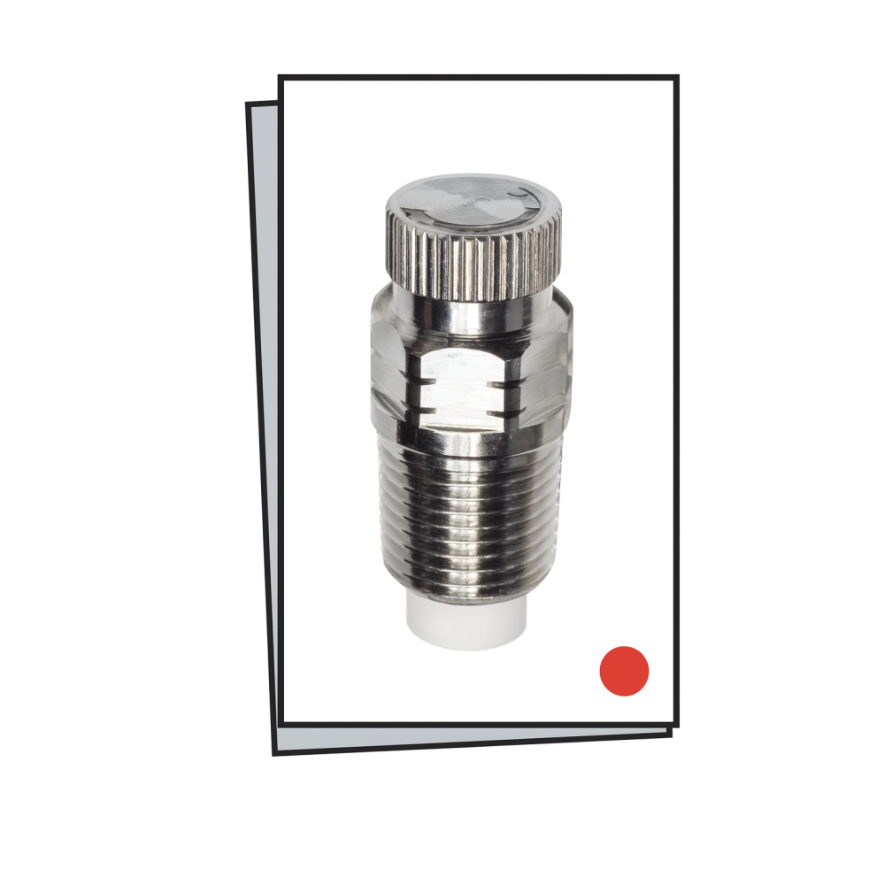TCN 1/8" NPT Ugello ripulibile in acciaio inox con deflettore estraibile