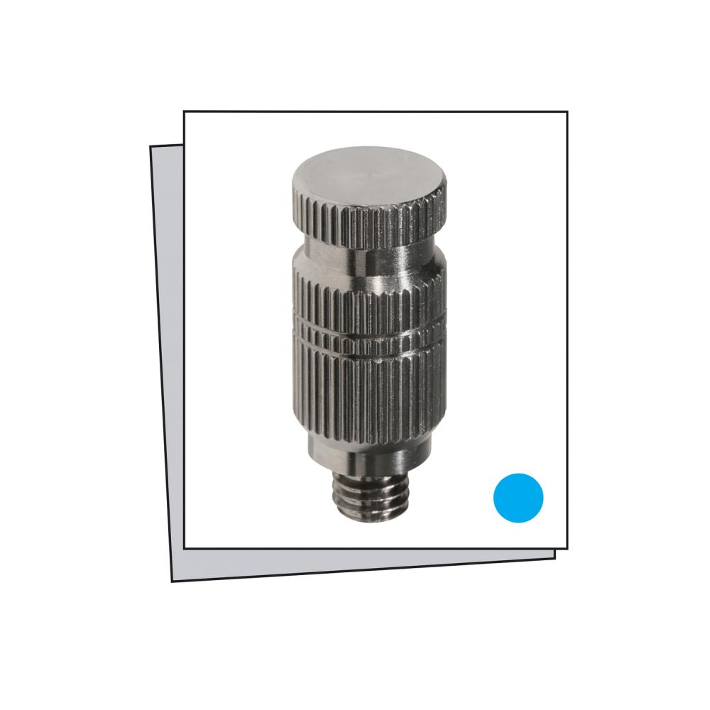 TCN 10/24" Ugello ECO Semplice Ottone/acciaio inox