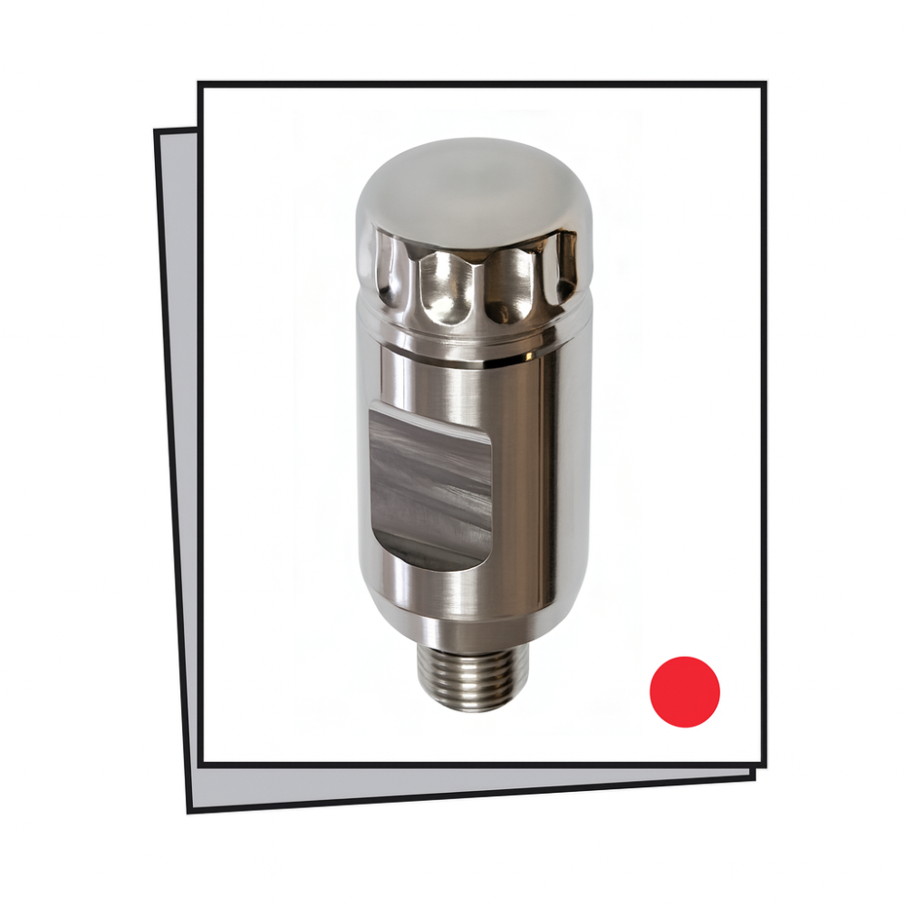 TCN 10/24" Ugello ripulibile INOX AISI316