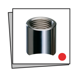 Prolunga a saldare per ugelli in acciaio INOX 1/8"