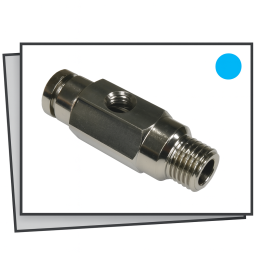 Raccordo portaugello ad innesto 5 mm con 1 foro 10/24”