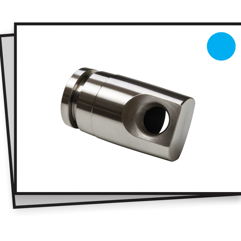 Raccordo portaugello ad innesto di fine linea 1/4"