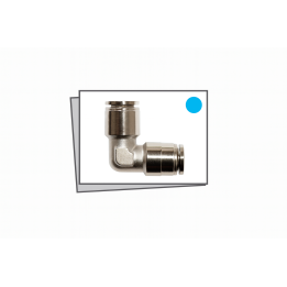 Raccordo curva(L) ad innesto 1/4”