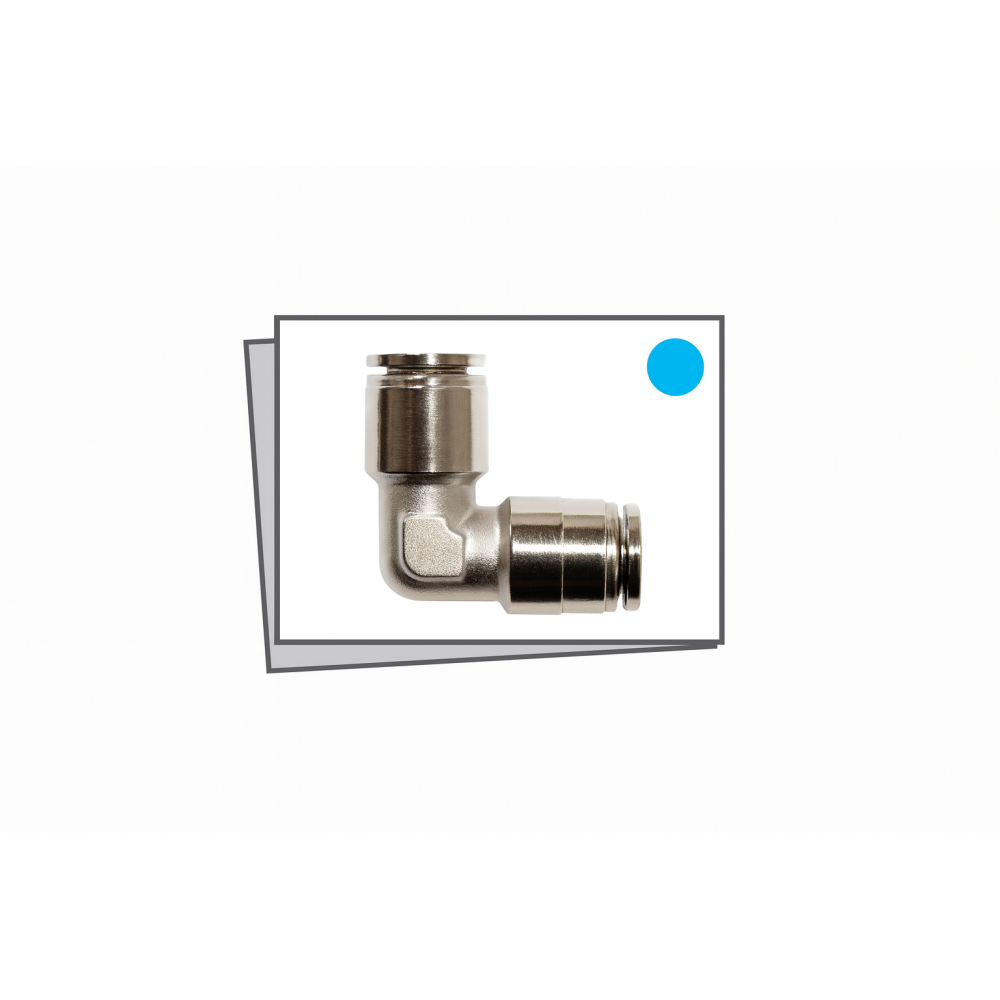 Raccordo curva(L) ad innesto 1/4”
