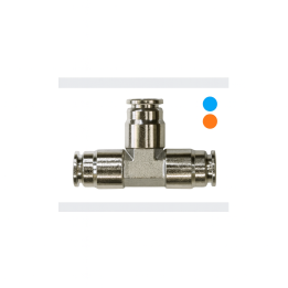 Raccordo a Tee (T-3 vie) ad innesto 3/8”
