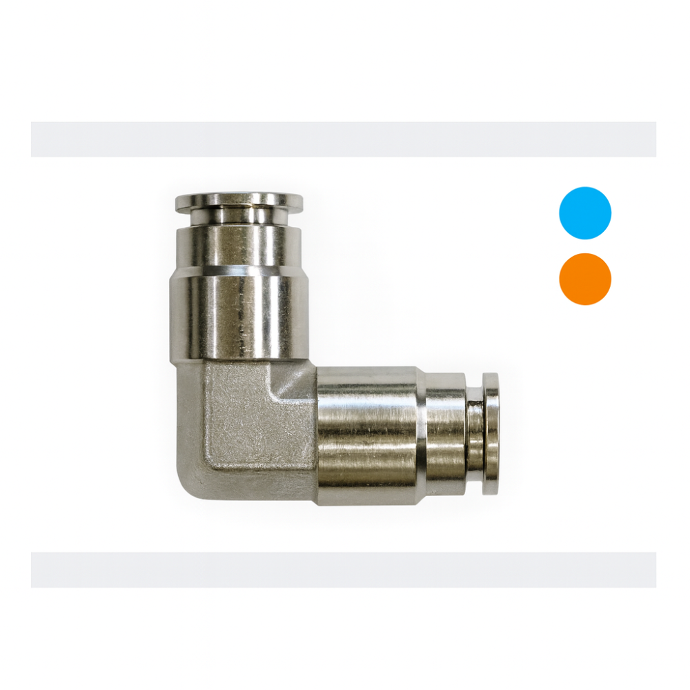 Raccordo curva 90(L) ad innesto 3/8”