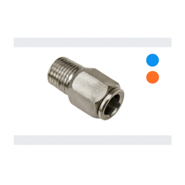 Raccordo inizio 3/8” tubo x 1/4” BSP-T