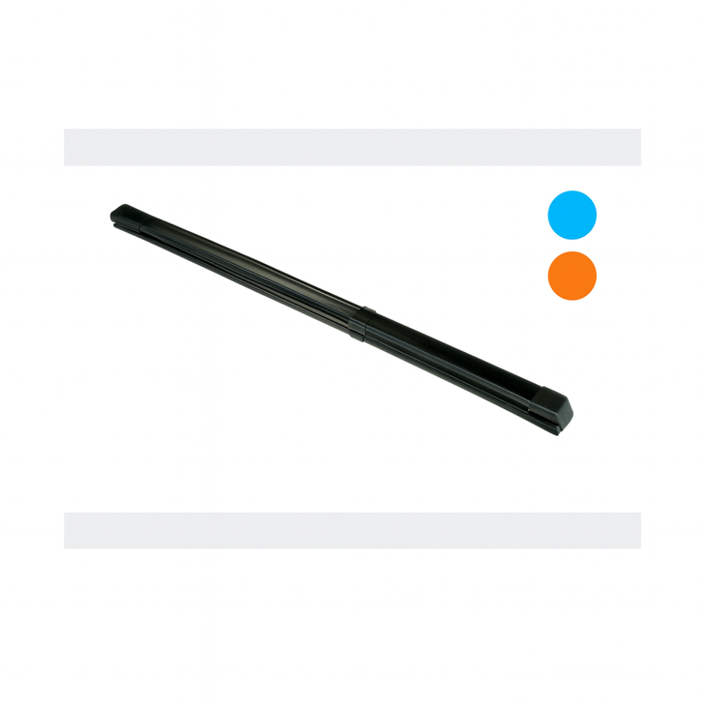 Tubo alta pressione PA12-RIGID 3/8" pretagliata 80 cm - NERO
