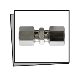 Giunzione tubo 10 mm INOX (10 x 10 mm)