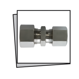 Giunzione tubo 10 mm INOX (12 x 10 mm)