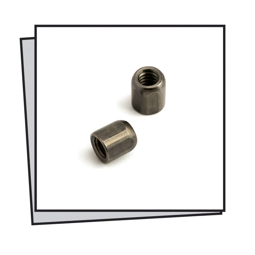 Busta 50 pz. Vite grano 3x3 portaugello Inox 10mm