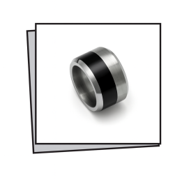 Anello con GUARNIZIONE FKM Raccordi INOX D.10
