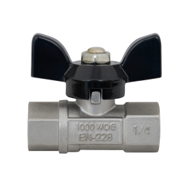 Valvola a sfera G 3/8" FF ottone