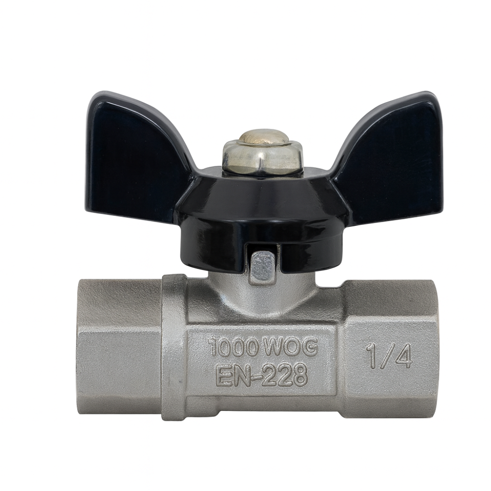 Valvola a sfera G 3/8" FF ottone