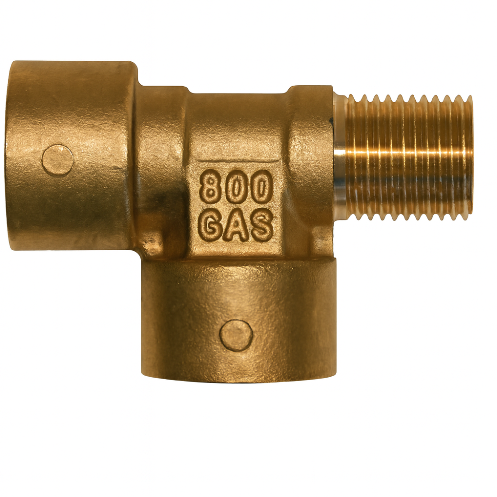 Raccordo a T ottone M 3/8" F 3/8" F 3/8"