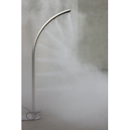 ARCO - Doccia semiarco in acciaio inox (ugelli non inclusi)