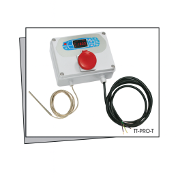 Termostato digitale - Presa femmina trifase