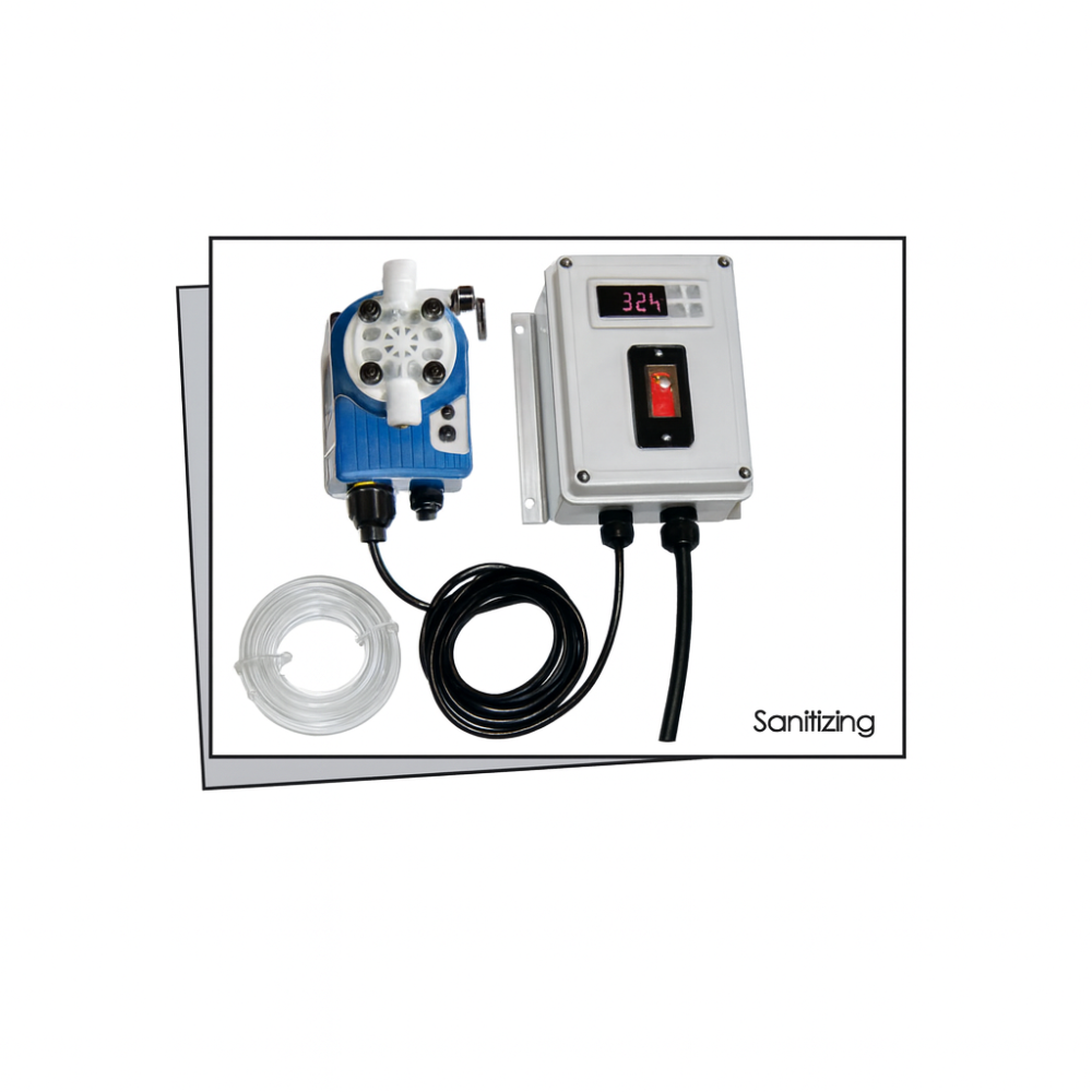 PREMIUM KIT SANIFICAZIONE: pompa dosatrice elettromagnetica